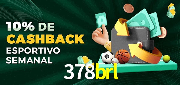 10% de bônus de cashback na 378brl
